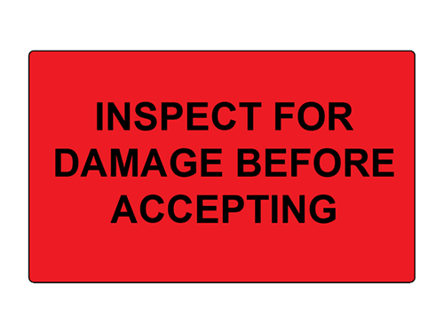 Inspect for Damage