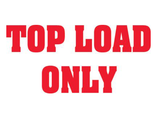 Top Load Only