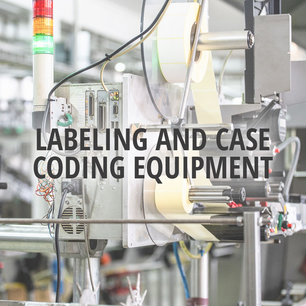 labeling and case coding equipment