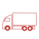Red Truck Icon